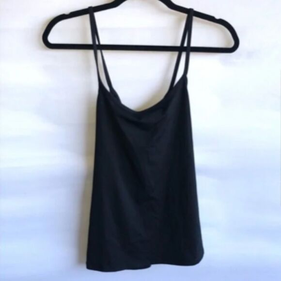 Women's Fabletics Black Athletic Tank Top - Picture 2 of 6